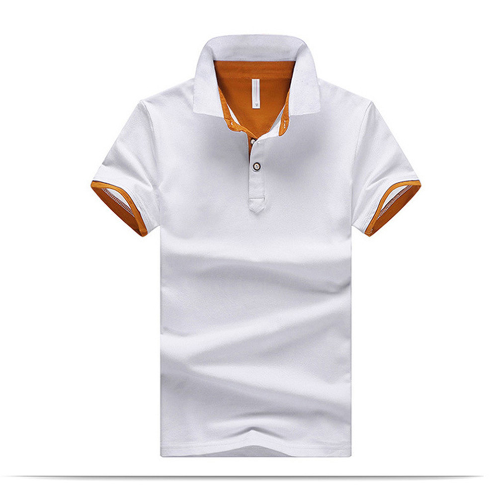 Men's clothing Men Polo Shirt Men Business & Casual Solid male Polo Shirt Short Sleeve breathable Polo Shirt B0255 210518