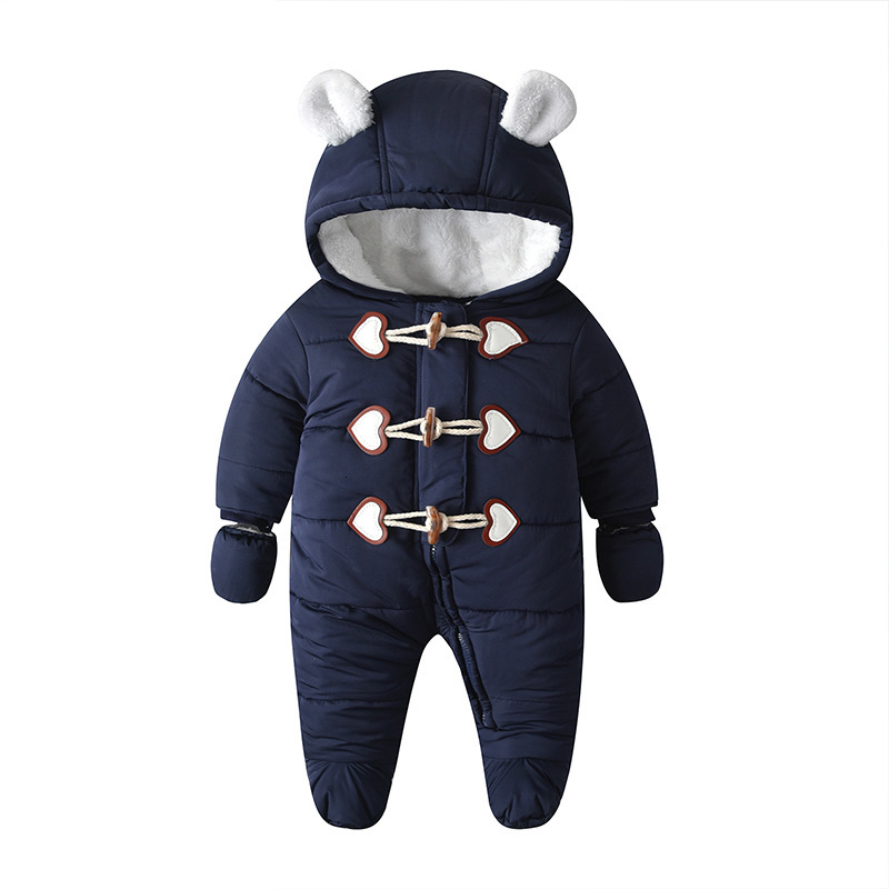 Children's suit Winter Snowsuits Newborn Infant Boys Girls Thick Hooded Jumpsuit Fleece Liner Baby Snow Wear Overalls, Blue;gray
Children's suit Winter Snowsuits Newborn Infant Boys Girls Thick Hooded Jumpsuit Fleece Liner Baby Snow Wear Overalls, Blue;gray