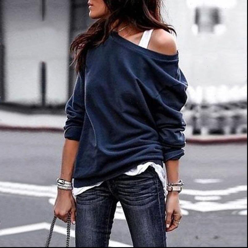 Autumn Women Shirts Blouse Long Sleeve One Shoulder Solid Shirt Winter Outwear Casual Female Knitted Loose Knitwear, White
Autumn Women Shirts Blouse Long Sleeve One Shoulder Solid Shirt Winter Outwear Casual Female Knitted Loose Knitwear, White