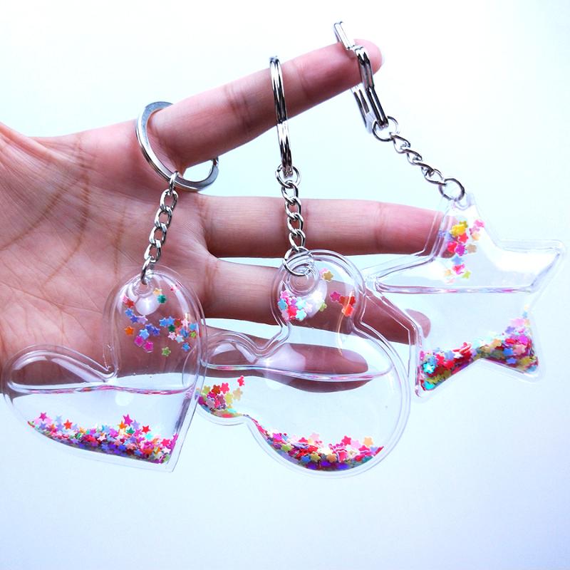 Keychains Glitter Star Quicksand Keyring Woman Girl Keychain Gift Pentagram Heart Shaped Liquid Key Chain Bag Pendant Jewelry Accessories
Keychains Glitter Star Quicksand Keyring Woman Girl Keychain Gift Pentagram Heart Shaped Liquid Key Chain Bag Pendant Jewelry Accessories