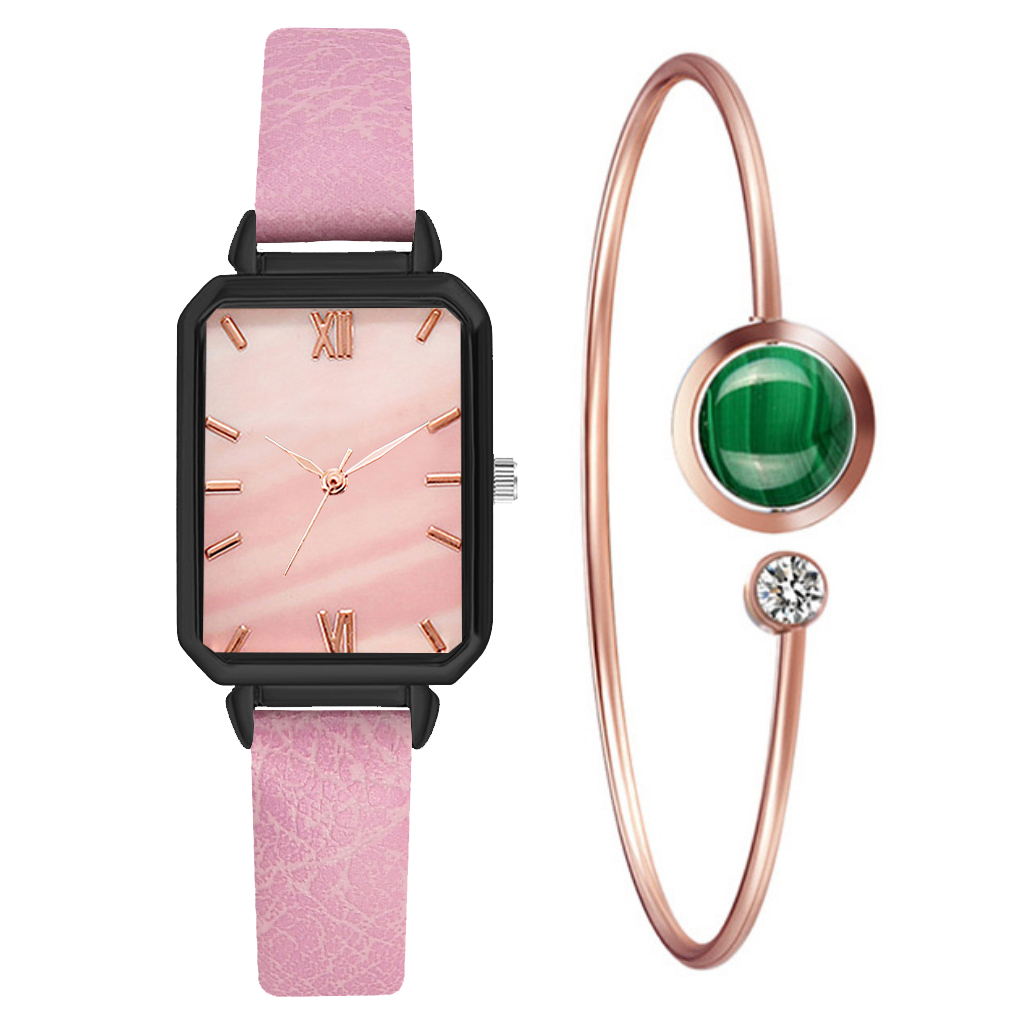 Fashion Watch For Women Casual Leather Belt Watches Simple Ladies Rectangle Pink Quartz Clock Dress Wristwatches Zegarek Damski, Slivery;brown
Fashion Watch For Women Casual Leather Belt Watches Simple Ladies Rectangle Pink Quartz Clock Dress Wristwatches Zegarek Damski, Slivery;brown