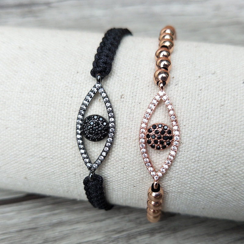 10 Pcs Micro Pave CZ Turkish Style eye Connector Charm Beads Bracelet Braided Macrame handcraft Jewelry Gift BG149
10 Pcs Micro Pave CZ Turkish Style eye Connector Charm Beads Bracelet Braided Macrame handcraft Jewelry Gift BG149