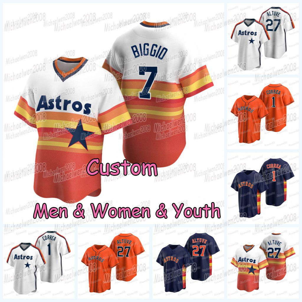 27 Jose Altuve 2021 basball jersey Craig Biggio Carlos Correa Garrett Stubbs Framber Valdez Andre Scrubb Austin Pruitt Enoli Paredes Cristian Javier Brandon Bielak, Youth cool base 1
27 Jose Altuve 2021 basball jersey Craig Biggio Carlos Correa Garrett Stubbs Framber Valdez Andre Scrubb Austin Pruitt Enoli Paredes Cristian Javier Brandon Bielak, Youth cool base 1