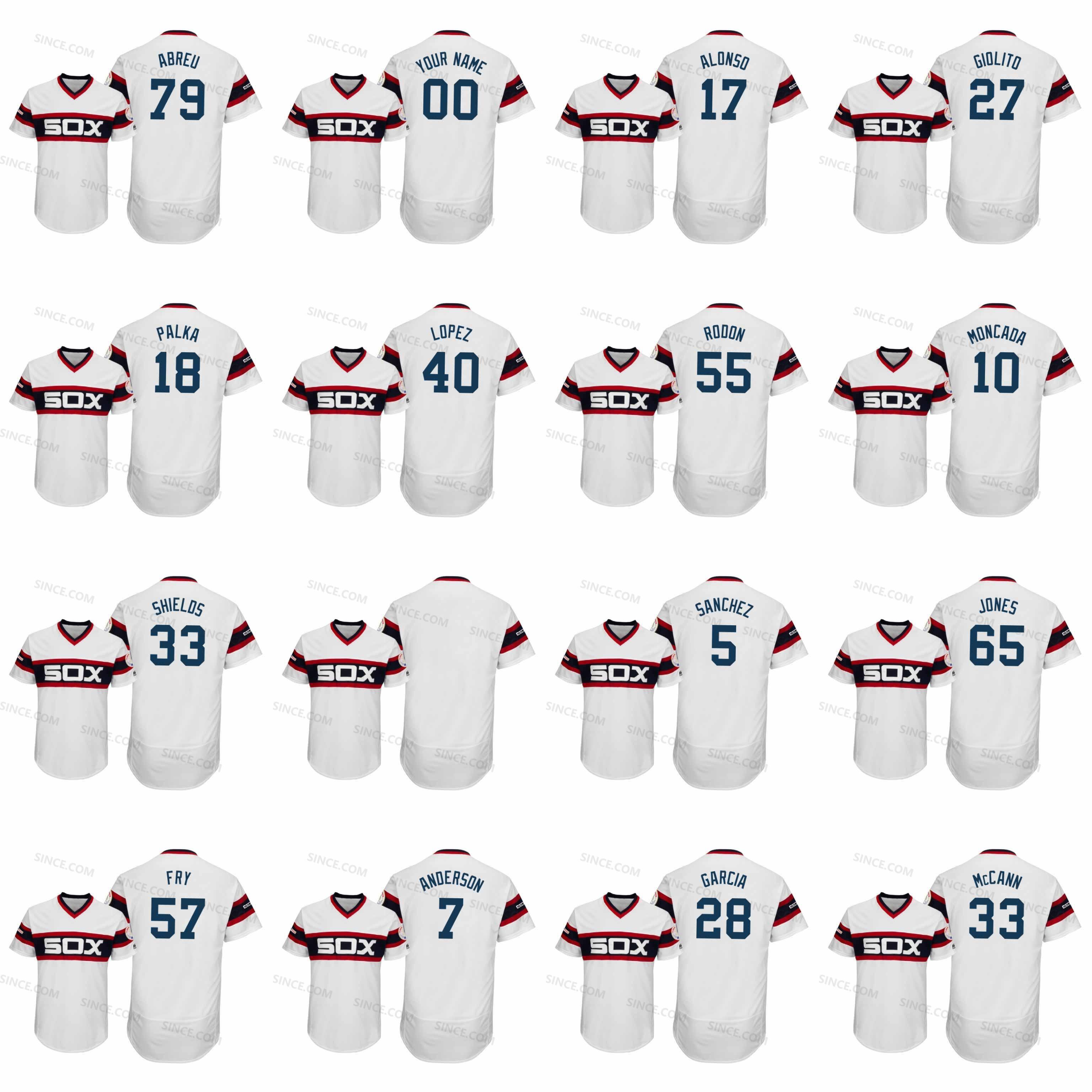 Chicagowhitesox Men #79 Jose Abreu 10 Yoan Moncada 7 Tim Anderson Women Youth Toddler Anniversary Alternate Custom Jersey, 15
Chicagowhitesox Men #79 Jose Abreu 10 Yoan Moncada 7 Tim Anderson Women Youth Toddler Anniversary Alternate Custom Jersey, 15