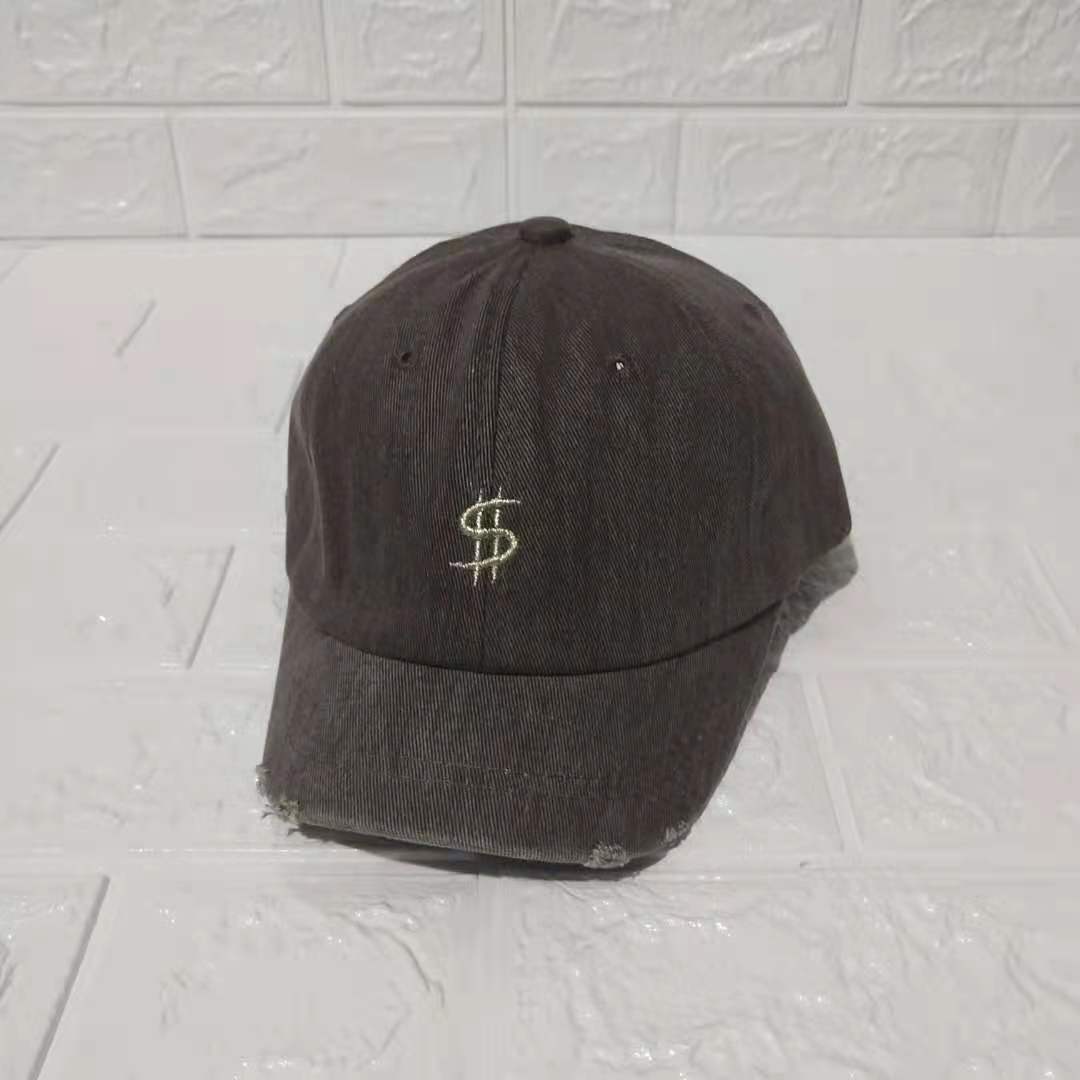 Four Seasons New Baseball Cap Adult Money Embroidery Short Brim Ripped Peaked Face-Looking Small Men and Women Same Style Hat, Blue
Four Seasons New Baseball Cap Adult Money Embroidery Short Brim Ripped Peaked Face-Looking Small Men and Women Same Style Hat, Blue
