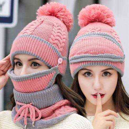 2021 Hat Winter Women's Mask Balaclava for Girls Scarf Thick Warm Fleece Inside Knitted Set 3pcs Winter s
2021 Hat Winter Women's Mask Balaclava for Girls Scarf Thick Warm Fleece Inside Knitted Set 3pcs Winter s