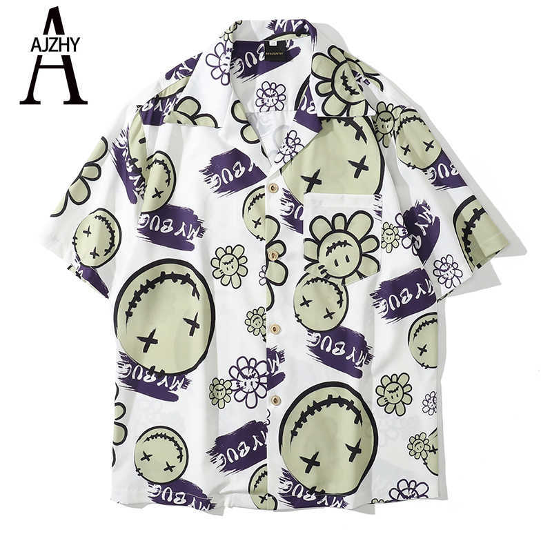 Men Shirts Summer Daisy Hawaiian Button Up Harajuku Japanese Fashion Streetwear Funny Graphic Print Beach Shirt Tops 210721, Gray
Men Shirts Summer Daisy Hawaiian Button Up Harajuku Japanese Fashion Streetwear Funny Graphic Print Beach Shirt Tops 210721, Gray