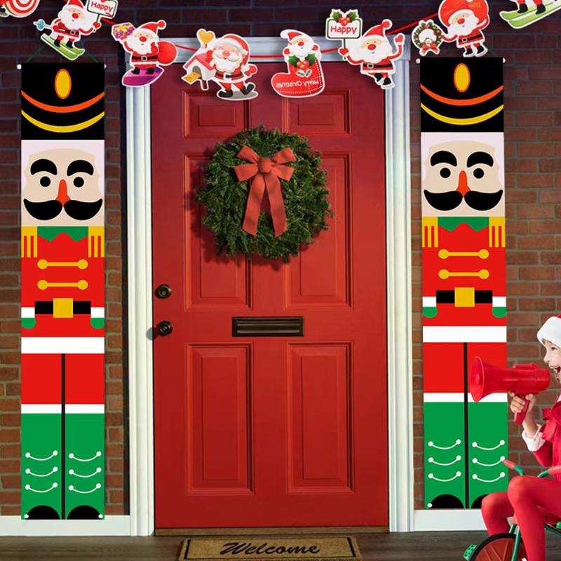 Christmas Decorations Hanging Door Banner Ornaments Marry For Home Outdoor Xmas Natal Decor
Christmas Decorations Hanging Door Banner Ornaments Marry For Home Outdoor Xmas Natal Decor
