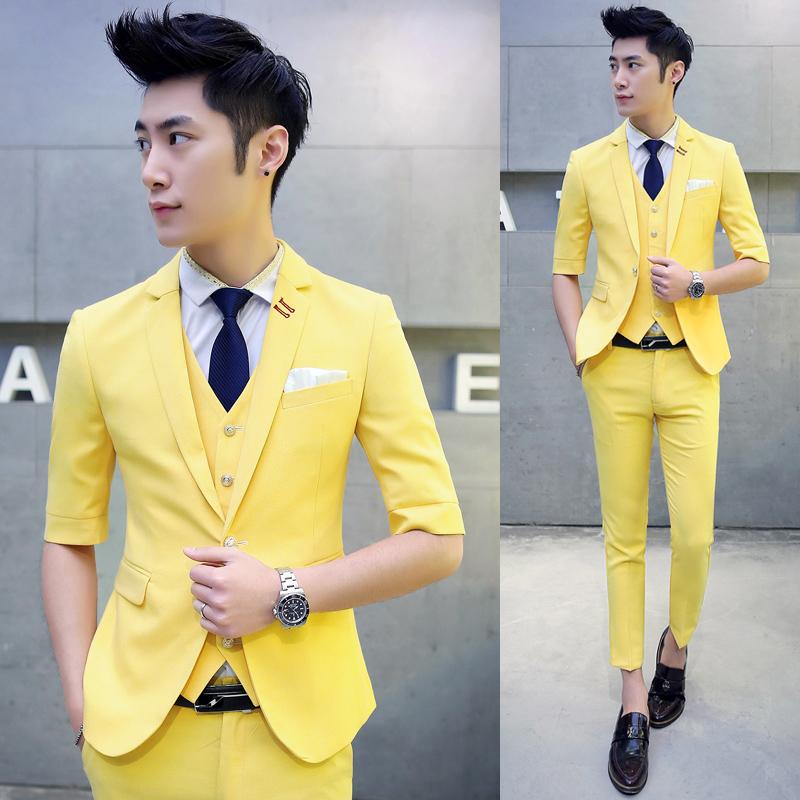 Men' Suits & Blazers Multi Color Short Sleeve Men Suit Fashion Summer Costume Homme Mariage Man Wedding Slim Fit Mens, Black
Men' Suits & Blazers Multi Color Short Sleeve Men Suit Fashion Summer Costume Homme Mariage Man Wedding Slim Fit Mens, Black
