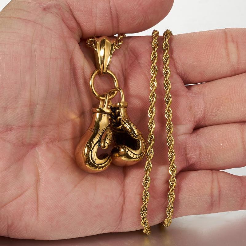 Man Necklace Stainless Steel Gold And Silver Creative Fist Pendant Wholesale Good Friend Gift Woman Jewelry Chains 
Man Necklace Stainless Steel Gold And Silver Creative Fist Pendant Wholesale Good Friend Gift Woman Jewelry Chains