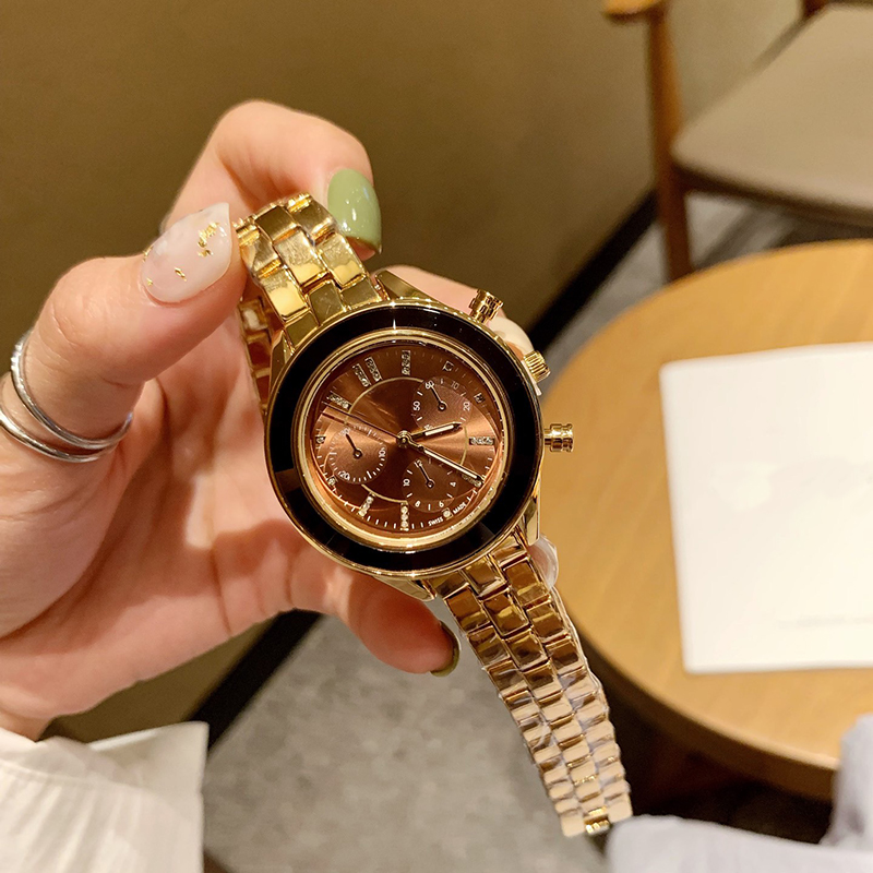 Women Automatic Quartz Watches Luxury S Watch Luxurys Designers Fashion Stainless Steel Strap Watches Lady Wristwatches D2110264Z, Slivery;brown
Women Automatic Quartz Watches Luxury S Watch Luxurys Designers Fashion Stainless Steel Strap Watches Lady Wristwatches D2110264Z, Slivery;brown