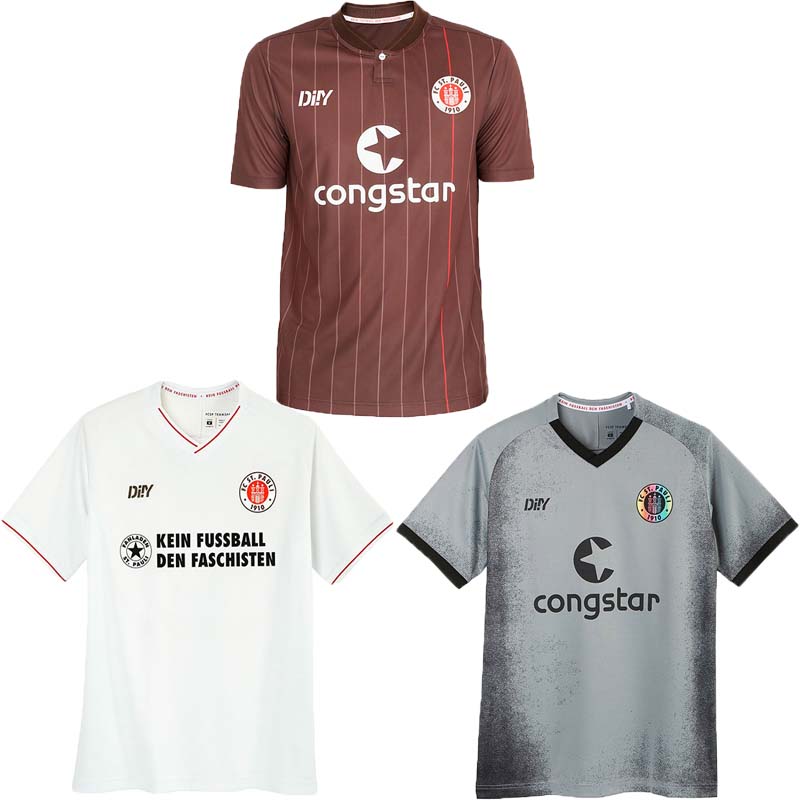 St Pauli soccer Jersey 21 22 HOME AWAY THIRD Gray red white 2021 2022 Football shirt camiseta de fUtbol
St Pauli soccer Jersey 21 22 HOME AWAY THIRD Gray red white 2021 2022 Football shirt camiseta de fUtbol