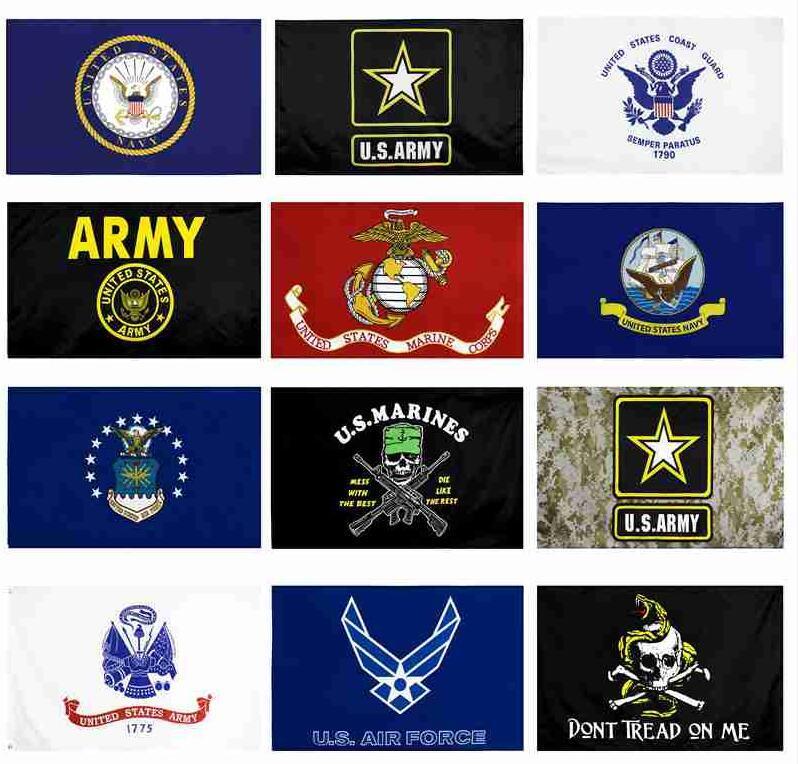 13 styles Banner Flags Direct factory wholesale 3x5Fts 90x150cm Air Force Skull Gadsden Camo Army US Marines
13 styles Banner Flags Direct factory wholesale 3x5Fts 90x150cm Air Force Skull Gadsden Camo Army US Marines