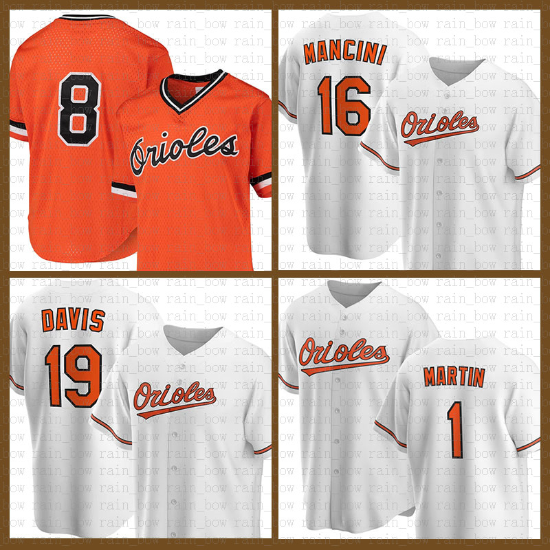 Baseball Jersey Orioles Custom 8 Cal Ripken Jr. 16 Trey Mancini 19 Chris Davis 1 Tim Beckham 10 Adam Jones 33 Eddie Murray 15 Chance Sisco, Jersey(jinying)retro
Baseball Jersey Orioles Custom 8 Cal Ripken Jr. 16 Trey Mancini 19 Chris Davis 1 Tim Beckham 10 Adam Jones 33 Eddie Murray 15 Chance Sisco, Jersey(jinying)retro