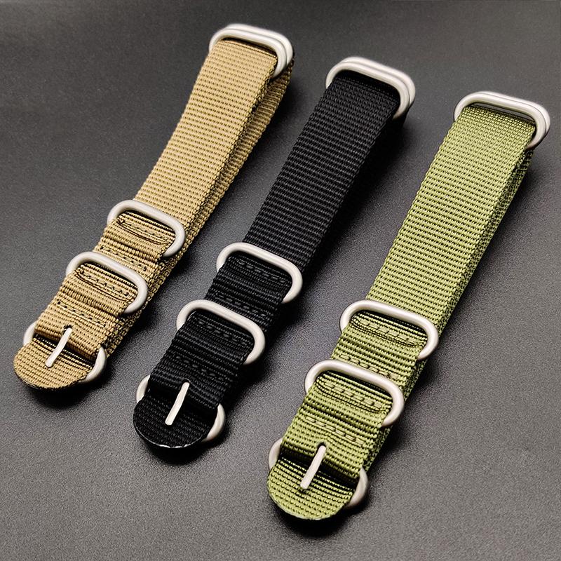 Watch Bands Nylon Straps 20mm 22mmNylon Band NATO Strap Ring Buckle 280mm Watchband Steel Diving
Watch Bands Nylon Straps 20mm 22mmNylon Band NATO Strap Ring Buckle 280mm Watchband Steel Diving
