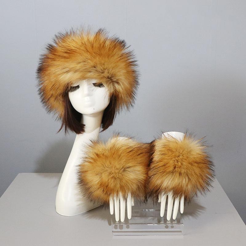 Colors Warmth Imitation Fur Hat Cuffs Set Soft Casual Autumn Winter Spring Sleeves Beanie Suit Beanie/Skull Caps
Colors Warmth Imitation Fur Hat Cuffs Set Soft Casual Autumn Winter Spring Sleeves Beanie Suit Beanie/Skull Caps
