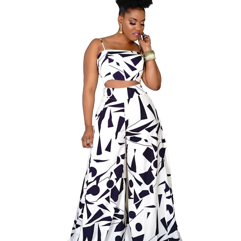 Classic Black White Trendy Chic Printed Beach Holiday Two Piece Club Outfits Women Vest Crop Top Wide Leg Pants Lounge Wear 210525, Multi
Classic Black White Trendy Chic Printed Beach Holiday Two Piece Club Outfits Women Vest Crop Top Wide Leg Pants Lounge Wear 210525, Multi