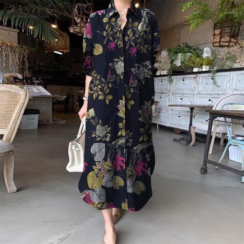 Casual Dresses Autumn Floral Shirt Dress Evening Female Vintage Party Oversized Long Sleeve Beach Women Loose Robe Vestidos, Beige
Casual Dresses Autumn Floral Shirt Dress Evening Female Vintage Party Oversized Long Sleeve Beach Women Loose Robe Vestidos, Beige