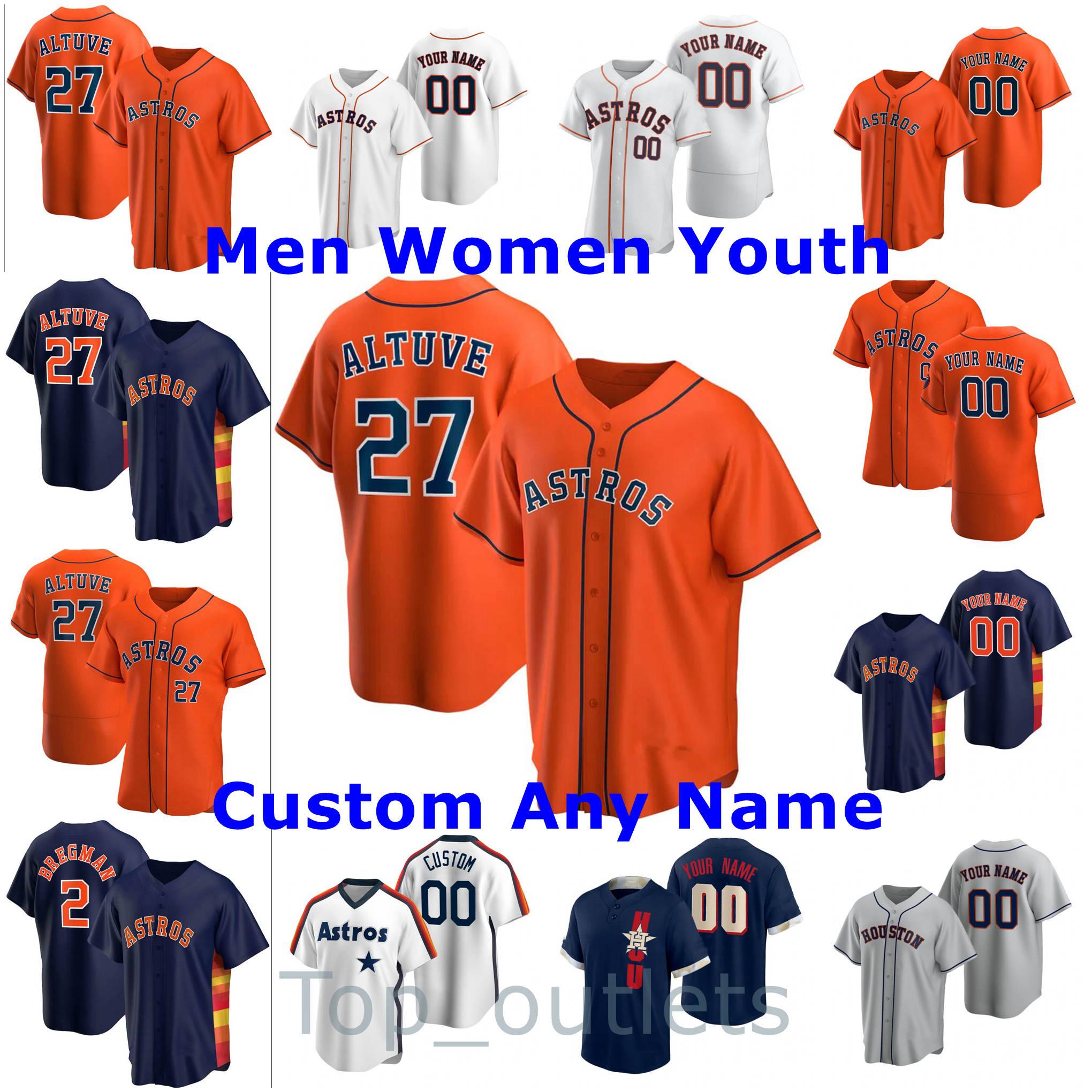 Houston Astros Baseball Jerseys Jose Altuve Jersey George Springer Alex Bregman Jeff Bagwell Justin Verlander Nolan Ryan Craig Biggio Custom Stitched, As photo
Houston Astros Baseball Jerseys Jose Altuve Jersey George Springer Alex Bregman Jeff Bagwell Justin Verlander Nolan Ryan Craig Biggio Custom Stitched, As photo