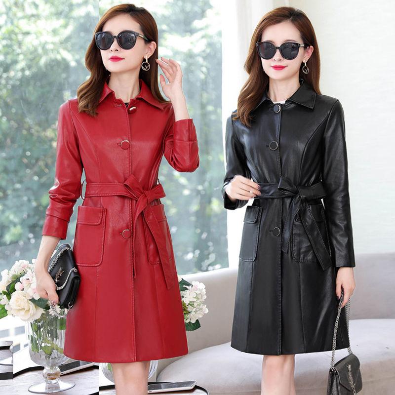 Women's Leather & Faux 2021 Autumn Winter Women Long Sleeve Female Solid Overcoat Jacket Lady Windbreaker Plus Size 6XL Pu Coat A149, Burgundy
Women's Leather & Faux 2021 Autumn Winter Women Long Sleeve Female Solid Overcoat Jacket Lady Windbreaker Plus Size 6XL Pu Coat A149, Burgundy