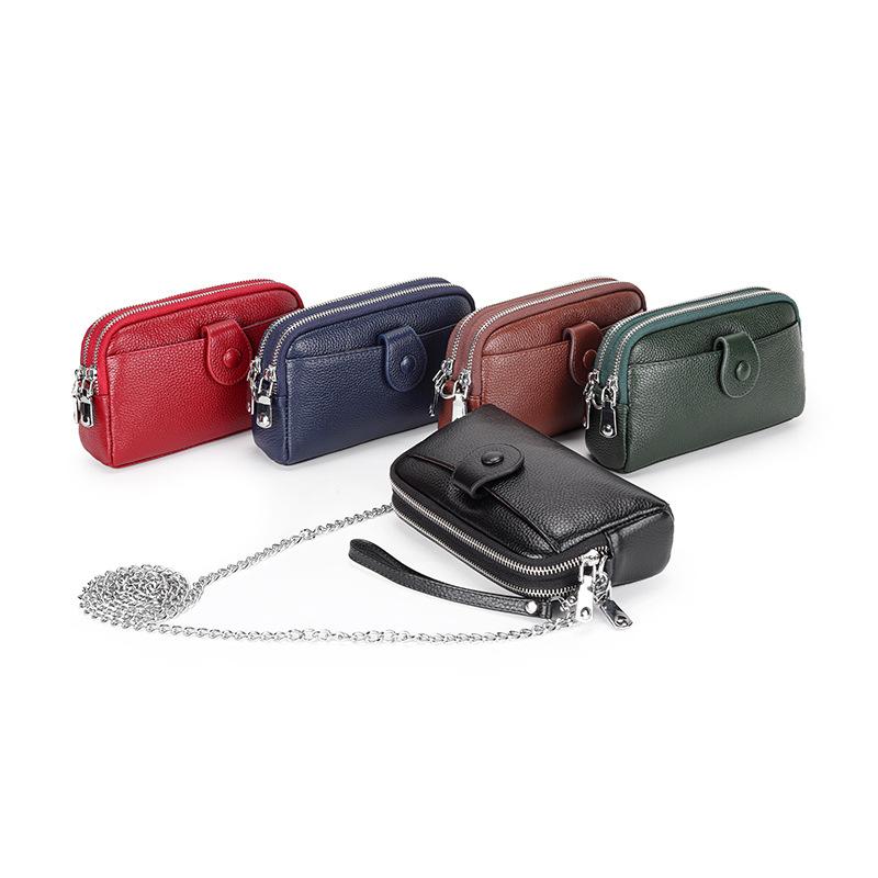 Duffel Bags Genuine Cattle Leather Lady Fine Hardware Metal Chain Smooth Zipper Hasp Style Fashion Cowhide Single Shoulder Travel Bag
Duffel Bags Genuine Cattle Leather Lady Fine Hardware Metal Chain Smooth Zipper Hasp Style Fashion Cowhide Single Shoulder Travel Bag