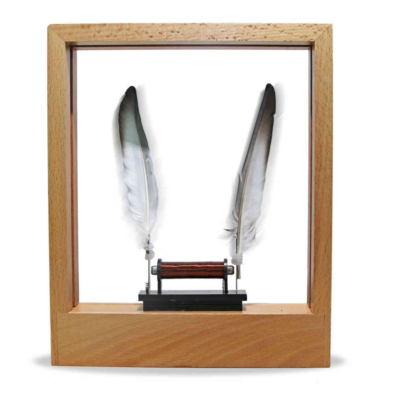 Slow Motion Frame LED Optical Illusion Sculpture Down Time Action Picture Lightweight Object Desktop Decor 211108