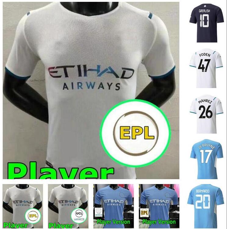 MAN 21 22 GREALISH DE BRUYNE soccer jerseys G. JESUS CITY BERNARDO STERLING FERRAN MAHREZ FODEN RODRIGO special edition Player version uniform, Black;yellow
MAN 21 22 GREALISH DE BRUYNE soccer jerseys G. JESUS CITY BERNARDO STERLING FERRAN MAHREZ FODEN RODRIGO special edition Player version uniform, Black;yellow