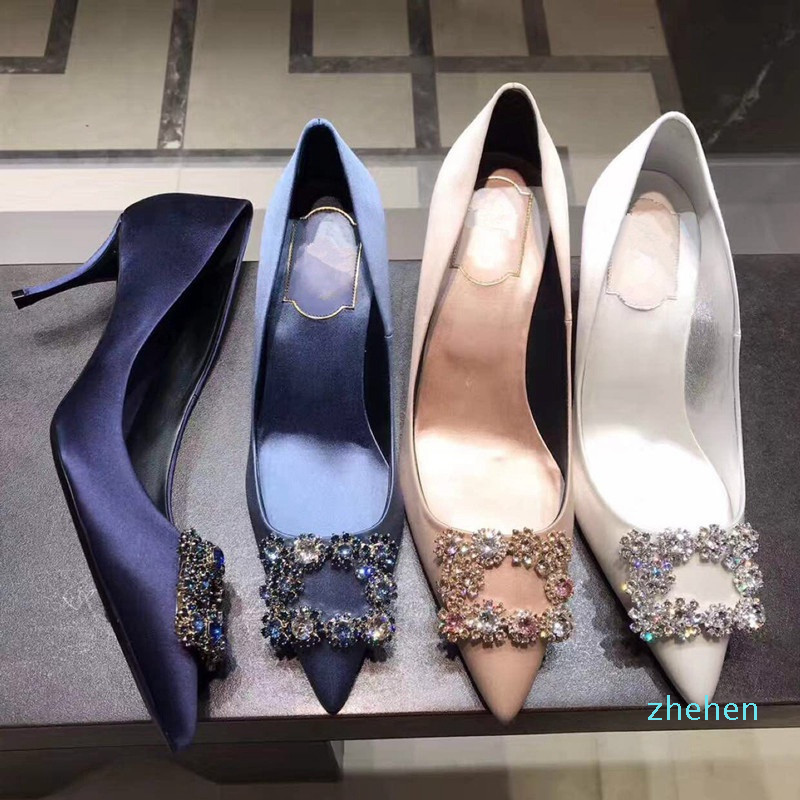 designer Silk Satin diamond rhinestone square button pointed heel stiletto flat 6cm 8cm 10cm height wedding shoes bridesmaid shoes
designer Silk Satin diamond rhinestone square button pointed heel stiletto flat 6cm 8cm 10cm height wedding shoes bridesmaid shoes