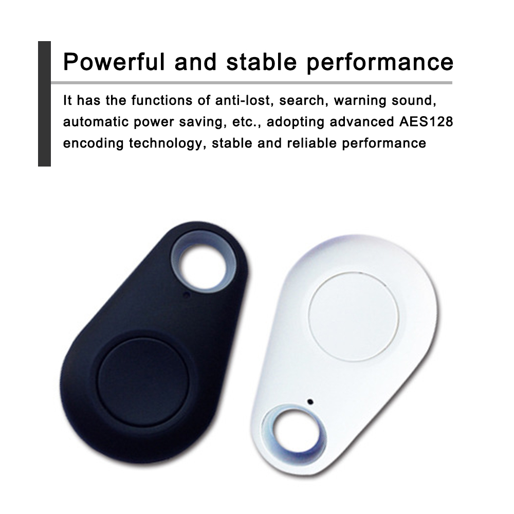 Drop Shape Smart GPS Tracker Key Finder Locator Portable Bluetooth Anti Lost Alarm Sensor Device For Kids Car Pets Cats Dogs