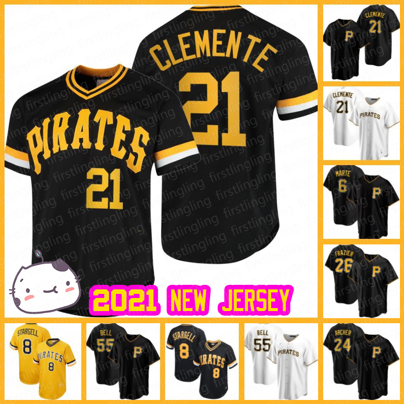 Pittsburgh 21 Roberto Clemente Pirates Jerseys 13 Ke'Bryan Hayes Adam Frazier Colin Moran Baseball Jared Oliva Bryan Reynolds Mitch Keller, Custom retro men jersey
Pittsburgh 21 Roberto Clemente Pirates Jerseys 13 Ke'Bryan Hayes Adam Frazier Colin Moran Baseball Jared Oliva Bryan Reynolds Mitch Keller, Custom retro men jersey