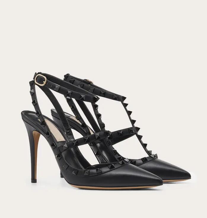 Perfect Summer Rockstud Sandals Ankle Strap Pumps Calfskin Leather Stiletto Heels Strappy Ladies Gladiator Sandalias Mujer Party Wedding
Perfect Summer Rockstud Sandals Ankle Strap Pumps Calfskin Leather Stiletto Heels Strappy Ladies Gladiator Sandalias Mujer Party Wedding