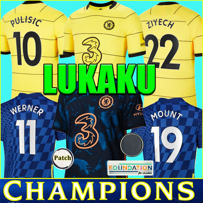 2021 HAVERTZ Soccer jerseys LUKAKU KANTE ZIYECH WERNER football shirt CHILWELL SILVA ABRAHAM MOUNT PULISIC camiseta futbol ChelsEA maillot Men Kids Kit Uniform, Away+epl
2021 HAVERTZ Soccer jerseys LUKAKU KANTE ZIYECH WERNER football shirt CHILWELL SILVA ABRAHAM MOUNT PULISIC camiseta futbol ChelsEA maillot Men Kids Kit Uniform, Away+epl