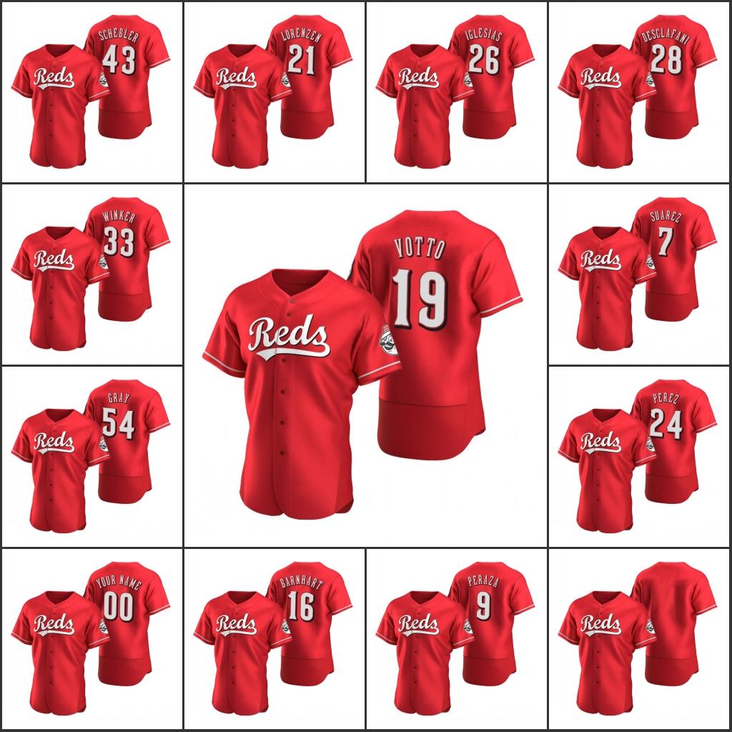 Cincinnati Men Women Youth Joey Votto Jersey Johnny Bench Eugenio Suarez Jesse Winker Nick Senzel Luis Castillo 2020 alternate Baseball, Black;red
Cincinnati Men Women Youth Joey Votto Jersey Johnny Bench Eugenio Suarez Jesse Winker Nick Senzel Luis Castillo 2020 alternate Baseball, Black;red