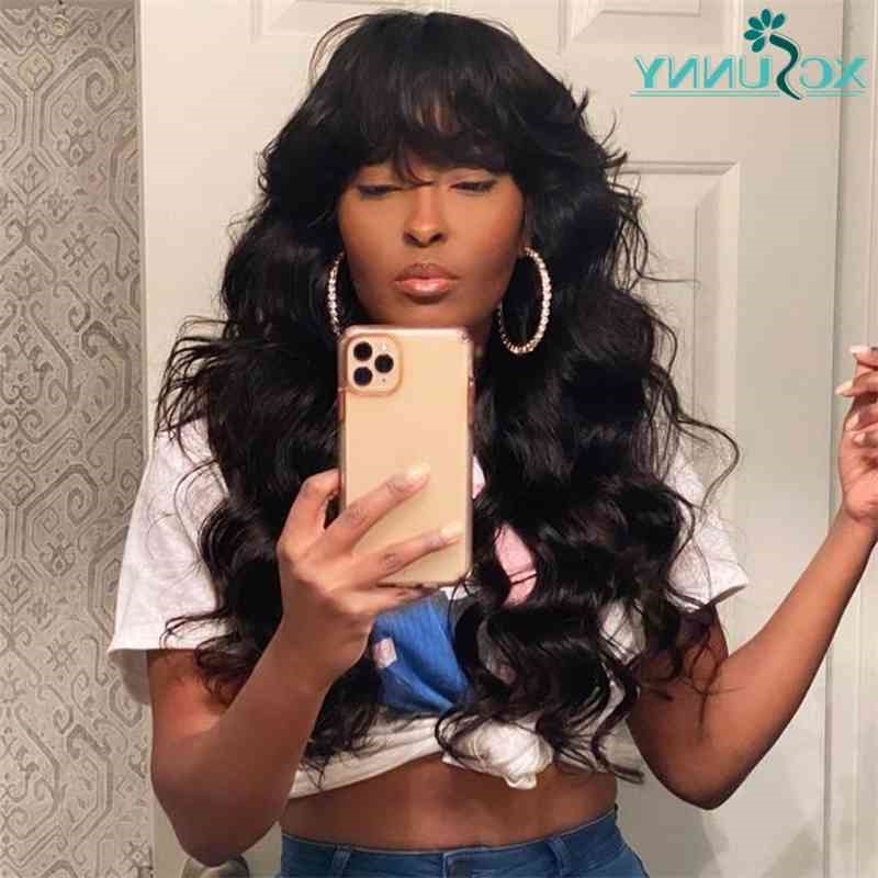 Wavy O Scalp Brazilian Top Full Machine Made Human Hair Wig With Bangs Remy For Women 24inch 200 Density Xcsunny, Natural color
Wavy O Scalp Brazilian Top Full Machine Made Human Hair Wig With Bangs Remy For Women 24inch 200 Density Xcsunny, Natural color