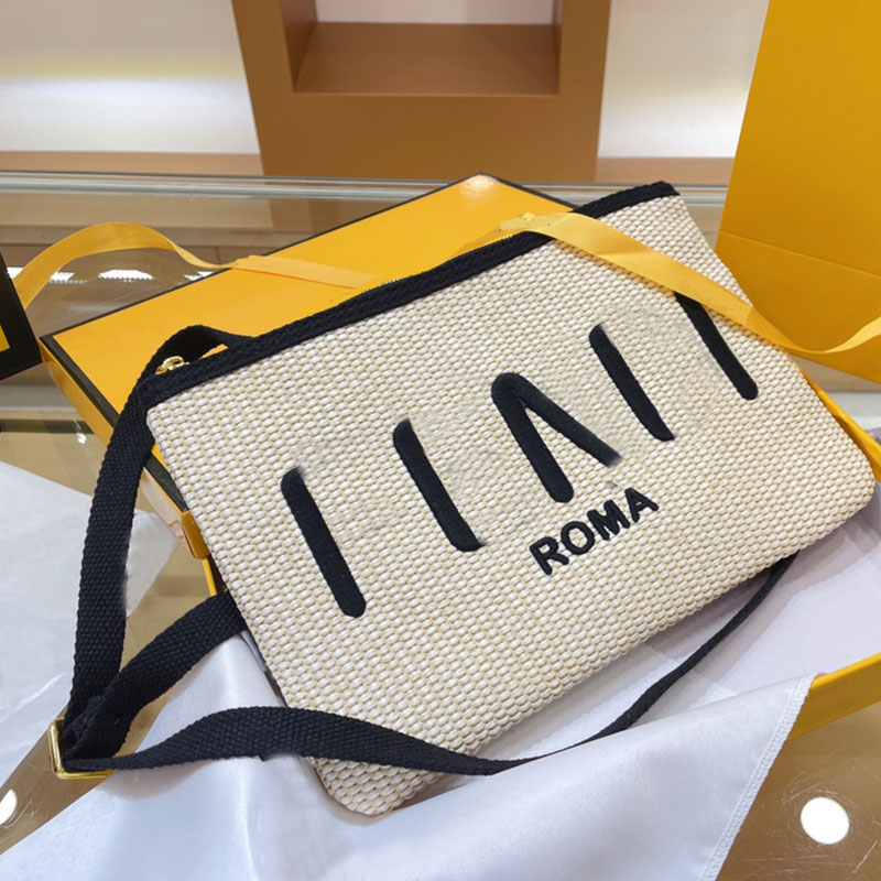 Fashion Letter Zipper Crossbody Bag Straw Raffia Canvas Patchwork Shoulder Shopping Bags Holiday Shopper Handbag Lager Capacity Tote Handbags, White
Fashion Letter Zipper Crossbody Bag Straw Raffia Canvas Patchwork Shoulder Shopping Bags Holiday Shopper Handbag Lager Capacity Tote Handbags, White