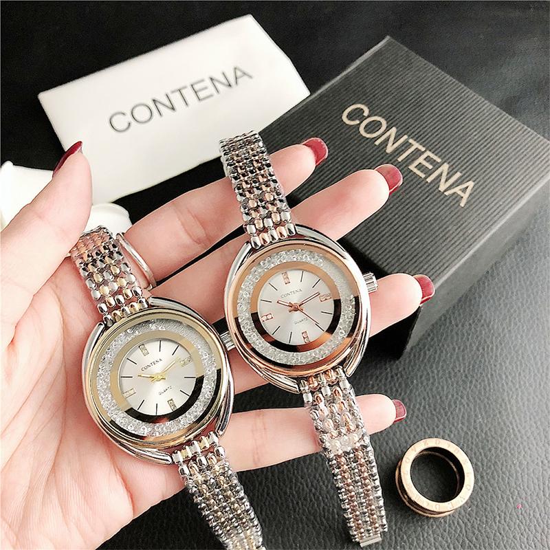 Casual Women's Watches Bracelet Stainless Steel Watch Womens Business Wristwatches Women Rose Gold Clock Zegarek, Slivery;brown
Casual Women's Watches Bracelet Stainless Steel Watch Womens Business Wristwatches Women Rose Gold Clock Zegarek, Slivery;brown