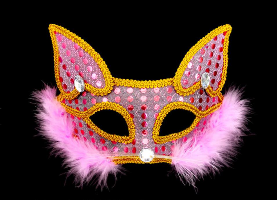 Fox Mask Halloween Sticker Costume Ball New Year Party Props Wolf Feather Show Catwalk Animal Eyemask gifts hot
Fox Mask Halloween Sticker Costume Ball New Year Party Props Wolf Feather Show Catwalk Animal Eyemask gifts hot