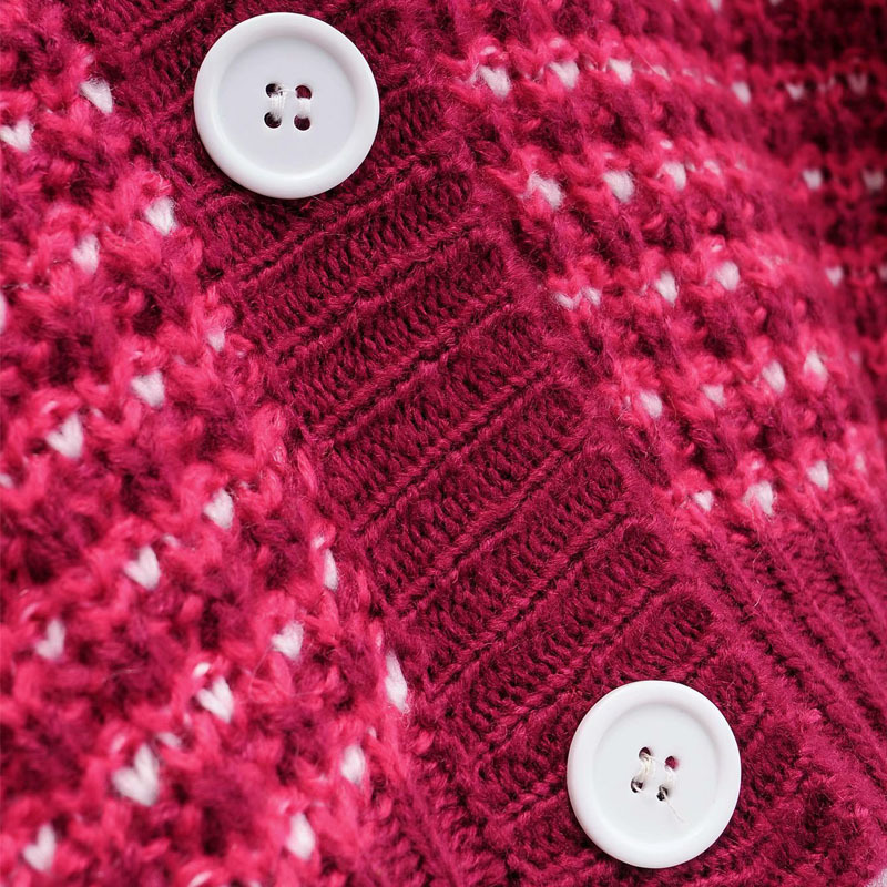 V-neck Single Breasted Long Sleeve Knit Chic Female Cardigan Harajuku Chic Fashion Western Style Autumn Women's Sweater 210507