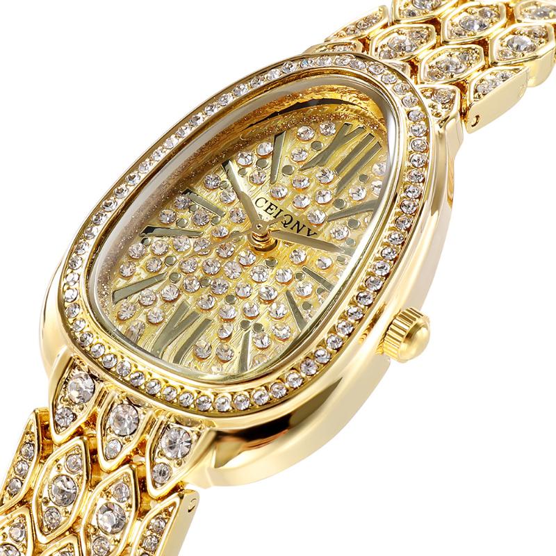 Wristwatches BW Factory Direct Sales Network Red Explosion Serpent Bracelet Women's Watch Full Diamond Fashion Quartz, Bronze
Wristwatches BW Factory Direct Sales Network Red Explosion Serpent Bracelet Women's Watch Full Diamond Fashion Quartz, Bronze
