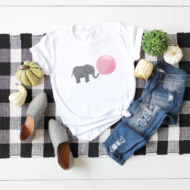Women' Summer T-Shirt Cotton Plus L Loose Casual Short Sleeve Elephant Print Fashion Basic Top Yoga Outfit, Black
Women' Summer T-Shirt Cotton Plus L Loose Casual Short Sleeve Elephant Print Fashion Basic Top Yoga Outfit, Black