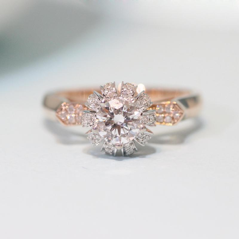 Cluster Rings Diamonds Ring Solid 14K Yellow Gold Fine Jewelry 0.3ct Round Cut Natural Engagement Wedding For Women, Golden;silver
Cluster Rings Diamonds Ring Solid 14K Yellow Gold Fine Jewelry 0.3ct Round Cut Natural Engagement Wedding For Women, Golden;silver