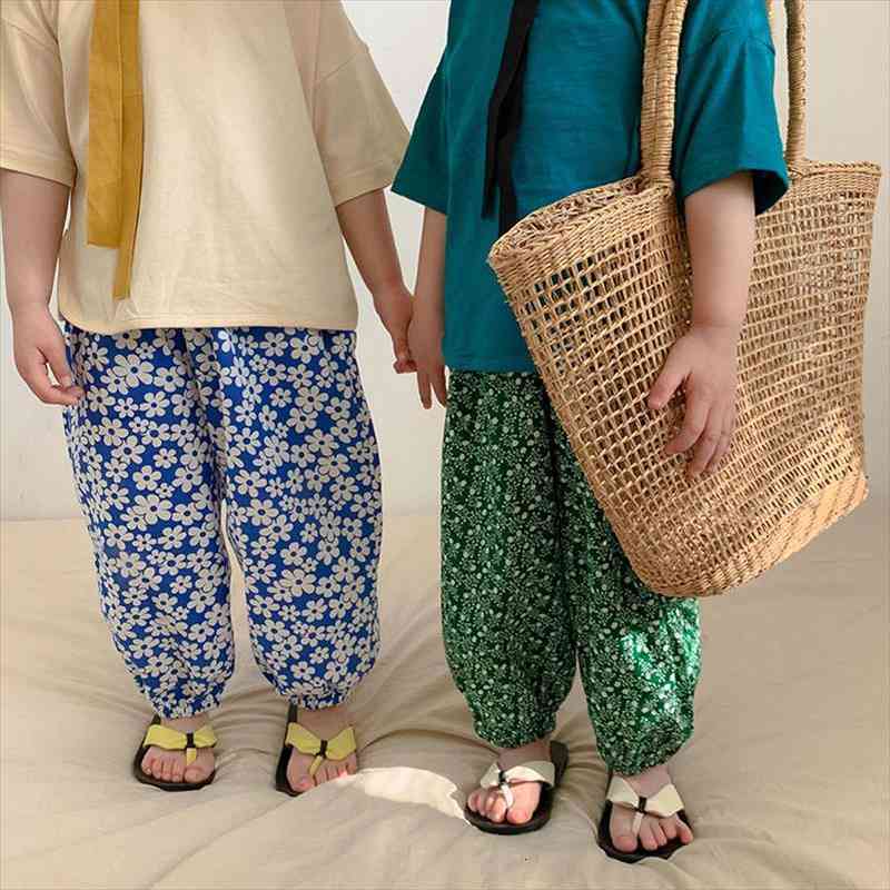 summer kids pants cotton casual children clothes loose trousers for girls and boys, Blue
summer kids pants cotton casual children clothes loose trousers for girls and boys, Blue