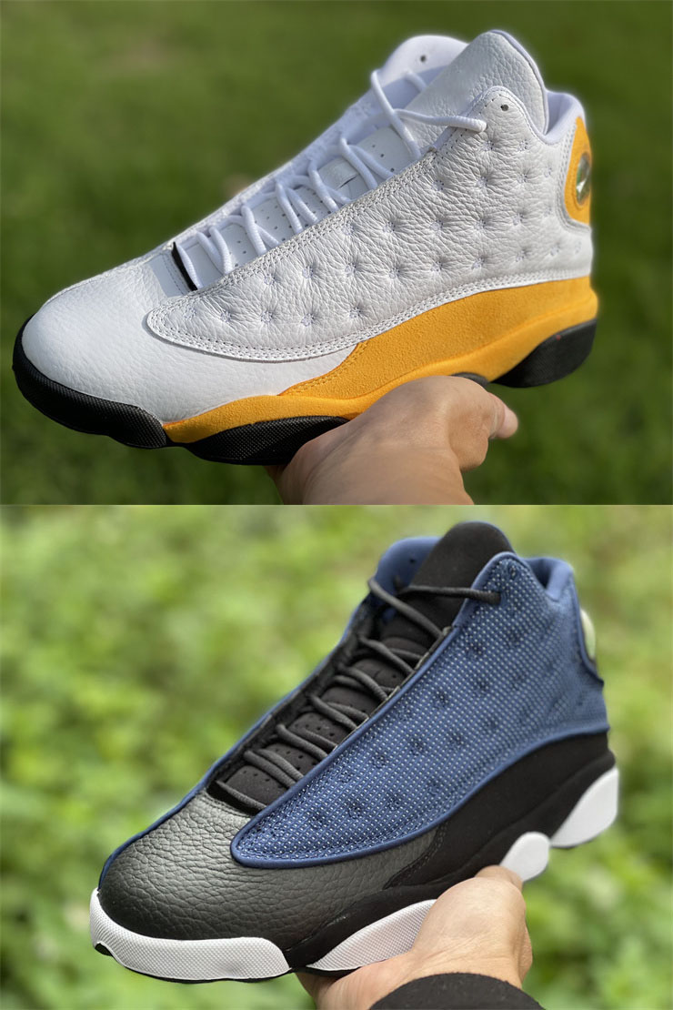 JUMPMAN 13 Del Sol Men Basketball Shoes Brave Blue Court Purple Lucky Green Starfish Real Carbon Fiber Retro Mens 13S Trainers Sports Sneake, Customize
JUMPMAN 13 Del Sol Men Basketball Shoes Brave Blue Court Purple Lucky Green Starfish Real Carbon Fiber Retro Mens 13S Trainers Sports Sneake, Customize