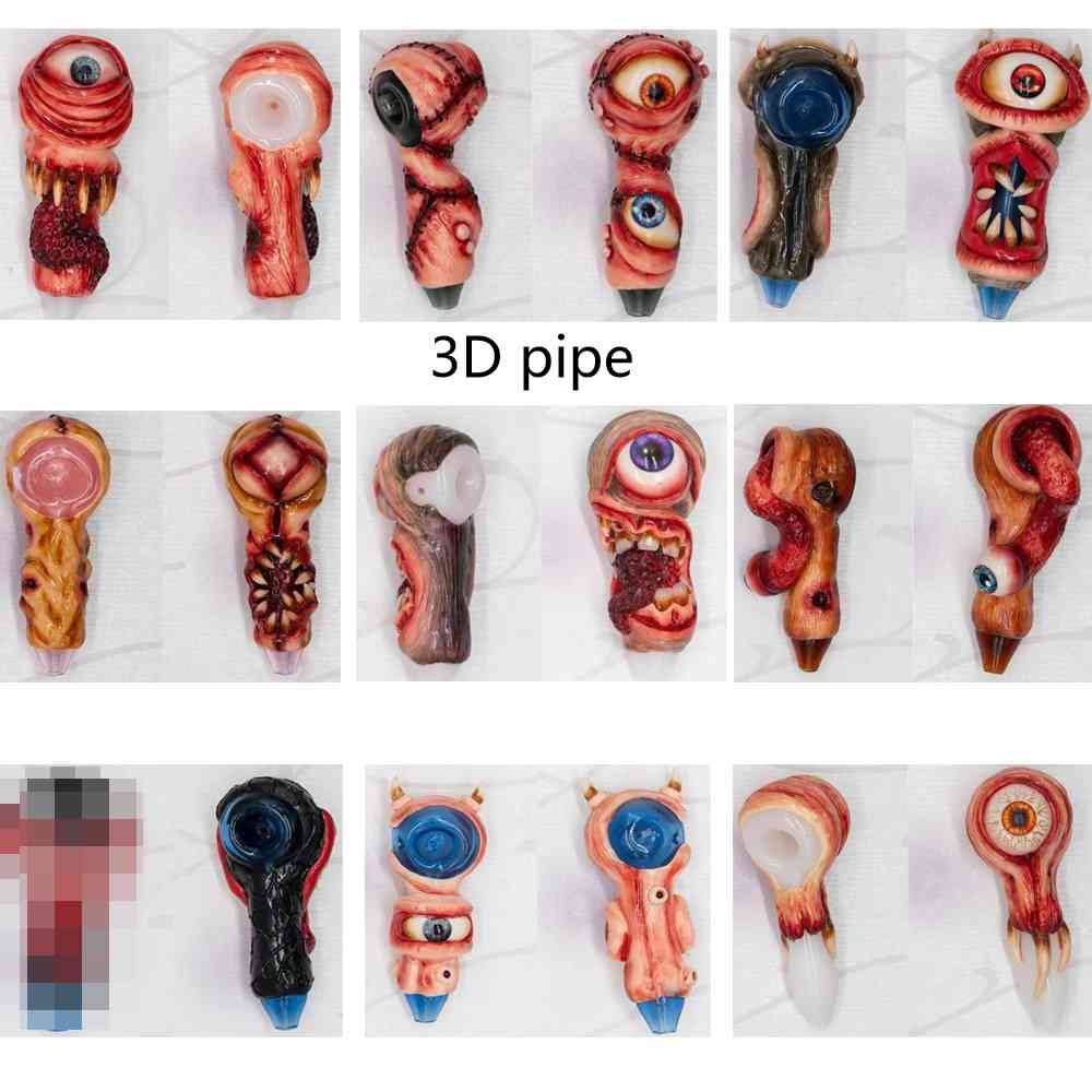 Unique Hand Pipes Heady dry herb tobacco Pipe with 3D Cartoon Coloured drawing Oil Burner Pipe Wholesale
Unique Hand Pipes Heady dry herb tobacco Pipe with 3D Cartoon Coloured drawing Oil Burner Pipe Wholesale