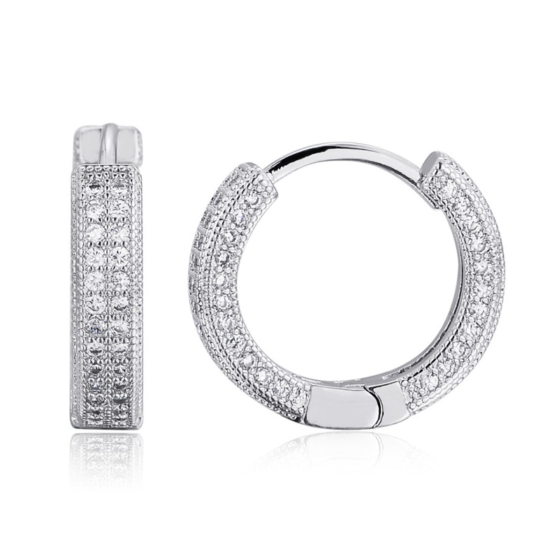 Fashion Hip Hop Earrings Hoop Ring Studded with Zircon Bling Shinny Gold electroplating Ear Studs 2021
Fashion Hip Hop Earrings Hoop Ring Studded with Zircon Bling Shinny Gold electroplating Ear Studs 2021