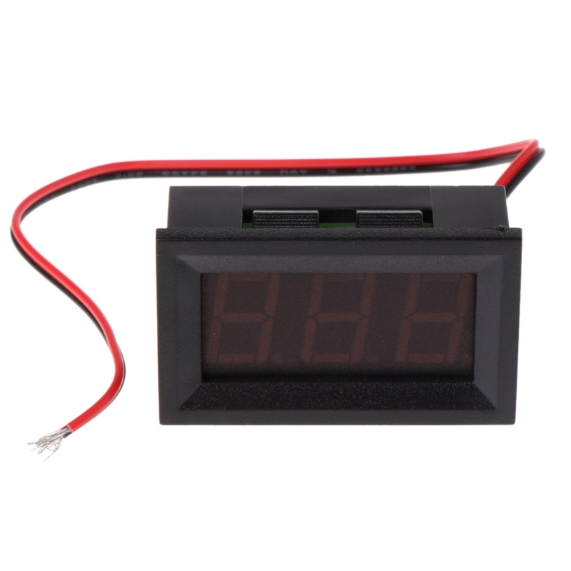 Dc 4.5 V-30 V Digital Voltmeter 0.56 "Led 2-wire Voltage Volt Meter Panel Gauge