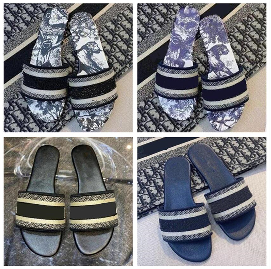 2021 Christianes Women Sandals Slippers Embroidery Designers Slides Sandal Flip Flops Striped Beach Leather Rubber Flower Slipper Loafers With Box 35-42, T16
2021 Christianes Women Sandals Slippers Embroidery Designers Slides Sandal Flip Flops Striped Beach Leather Rubber Flower Slipper Loafers With Box 35-42, T16