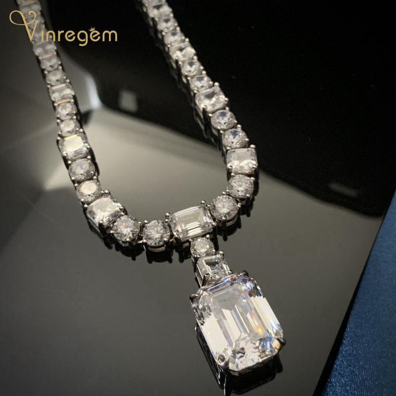 Other Vinregem 925 Sterling Silver Moissanite Diamonds Gemstone Wedding Engagement Luxury Customized Pendant Necklace Fine Jewelry
Other Vinregem 925 Sterling Silver Moissanite Diamonds Gemstone Wedding Engagement Luxury Customized Pendant Necklace Fine Jewelry