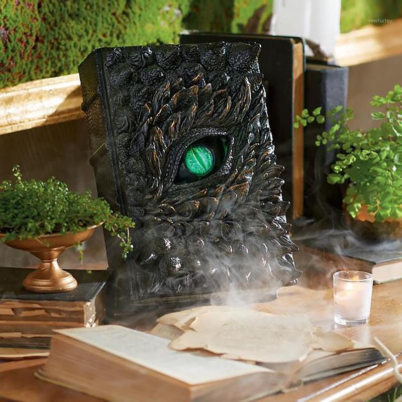 Party Decoration Halloween DIY Decor Bar Room Dragon Book Shaped Ornament Scary Glowing Resin Sculpture For Home 2021
Party Decoration Halloween DIY Decor Bar Room Dragon Book Shaped Ornament Scary Glowing Resin Sculpture For Home 2021