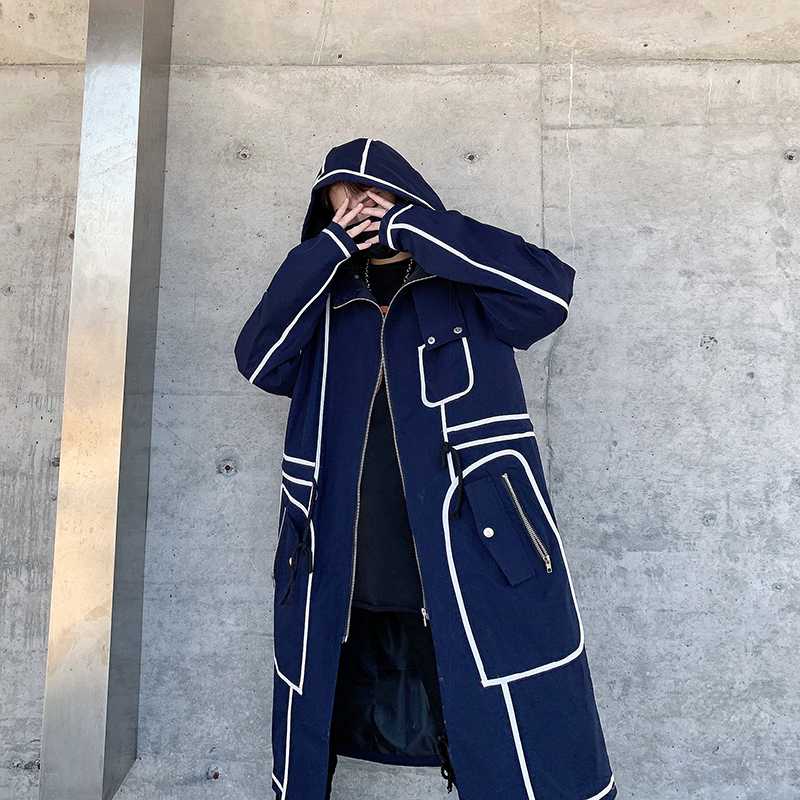 Winter Autumn Mens Hooded Trench Coat Men High Quality Casual Long Streetwear Male Solid Long Windbreaker Hip Hop Outerwear, Tan;black
Winter Autumn Mens Hooded Trench Coat Men High Quality Casual Long Streetwear Male Solid Long Windbreaker Hip Hop Outerwear, Tan;black